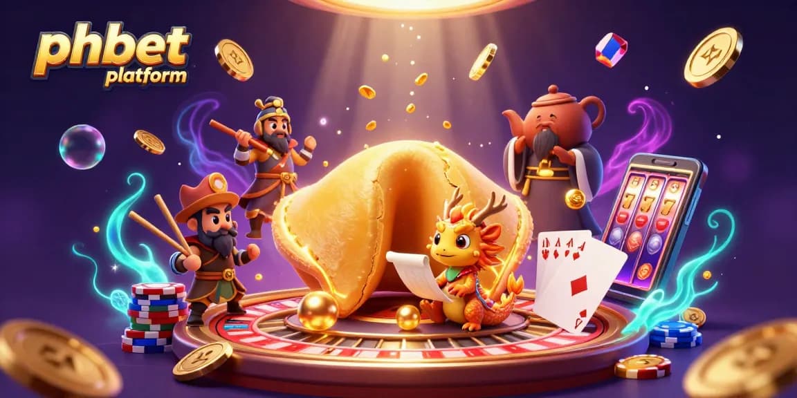 Experience the phbet platform's excitement with a 3D illustration of fortune, dragons, and dazzling casino elements!