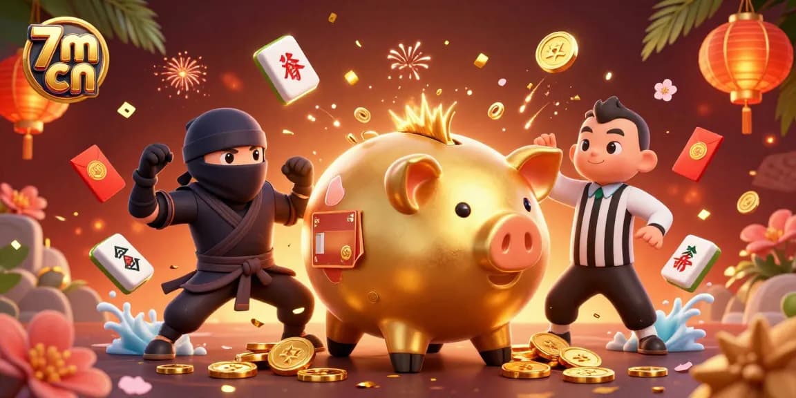 Play and win big with 7m cn in a vibrant casino scene featuring dynamic characters!