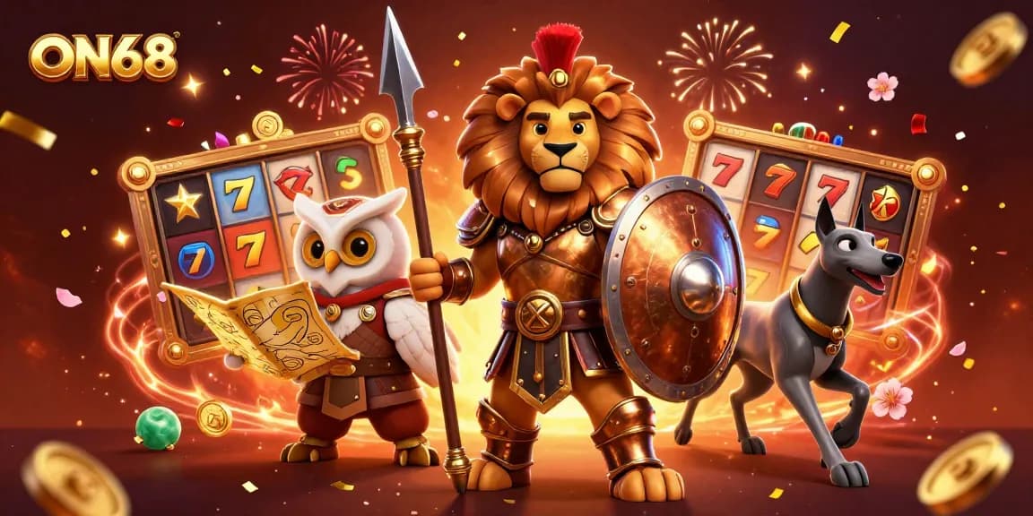 Experience winning thrills at ON68 with exciting slots and a vibrant casino atmosphere.