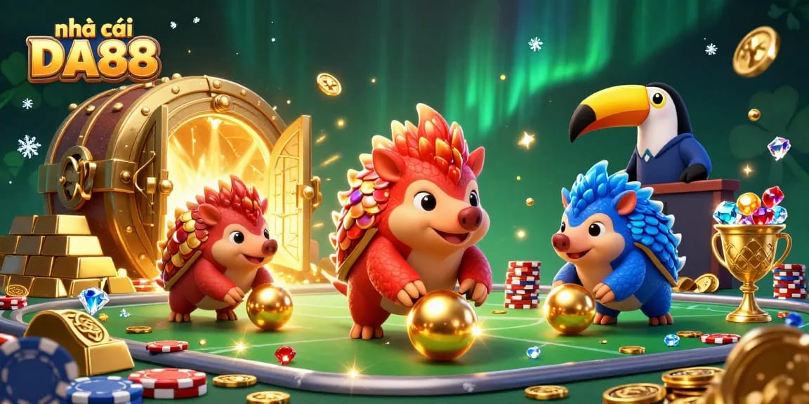 Bowl through stacks of poker chips with the exciting house of nhà cái DA88 featuring thrilling games and golden treasure.