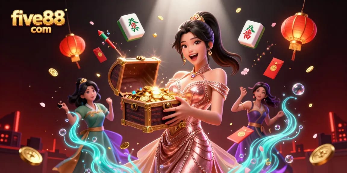 Experience thrilling wins at five88 com with a luxurious treasure chest of games and excitement in this vibrant casino scene.