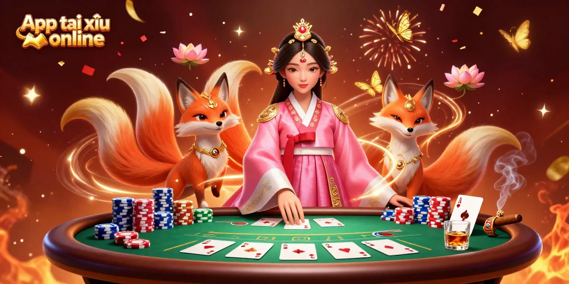 Engage with App tài xỉu online, enjoy thrilling gameplay featuring strategic poker elements and vibrant visuals.