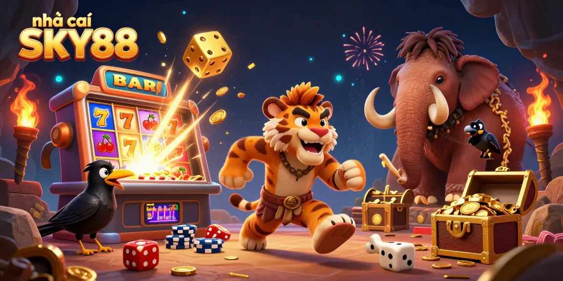 Experience vibrant gaming action at nhà cái SKY88 with immersive casino excitement and dynamic elements.