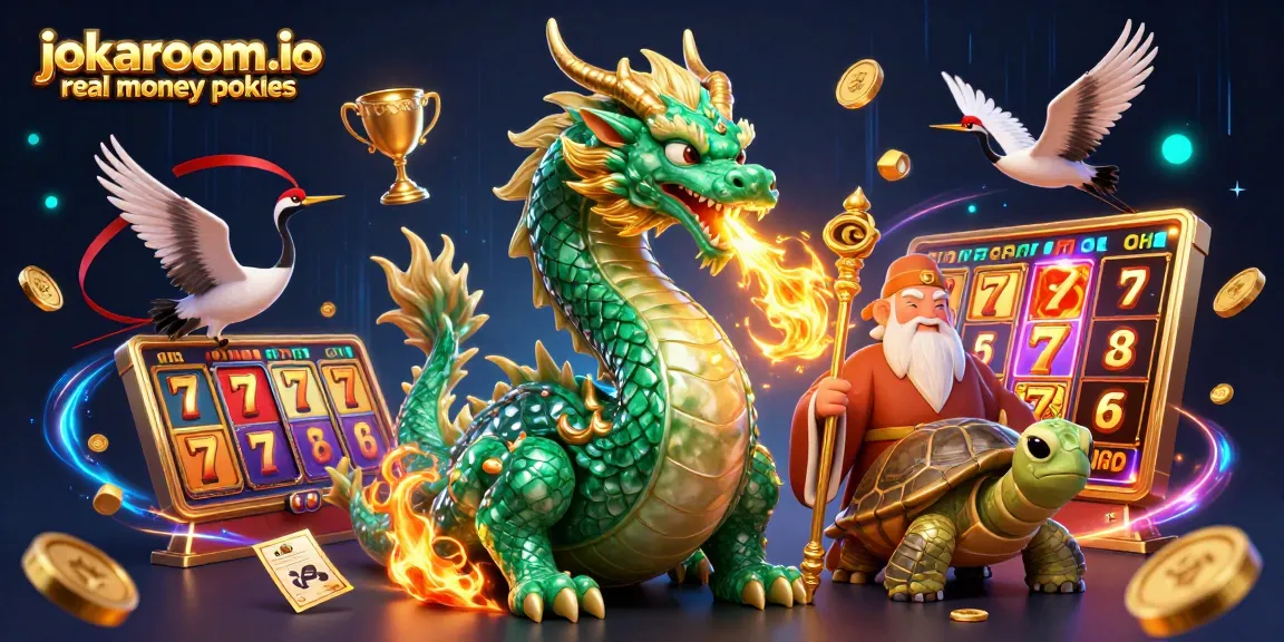 Experience the thrill of jokaroom.io real money pokies with dynamic jackpot visuals and engaging characters.