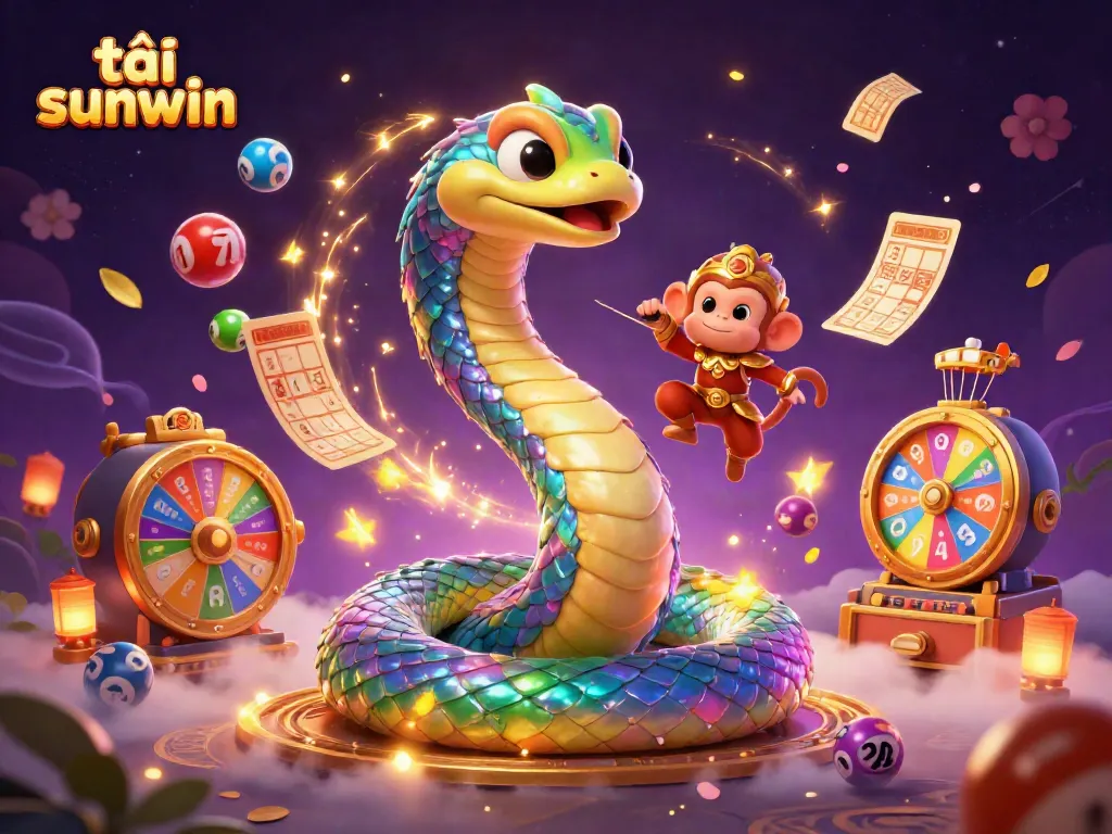 Engage with the vibrant world of tải sunwin, illuminated by magical elements and dynamic lottery features.