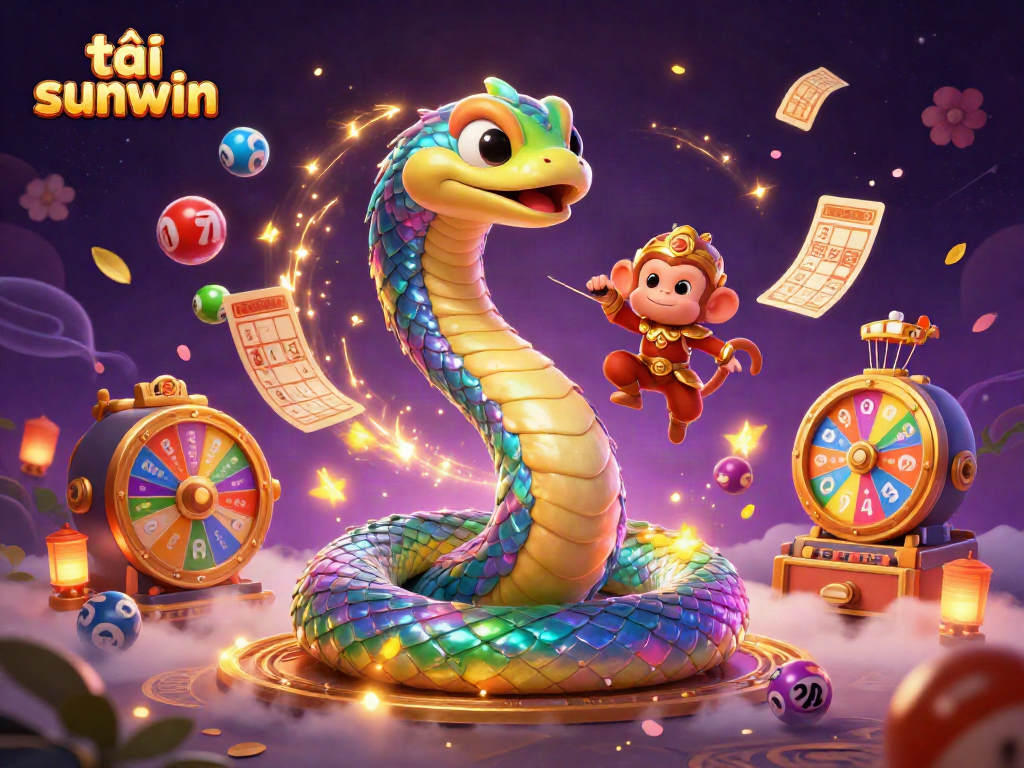 Engage with the vibrant world of tải sunwin, illuminated by magical elements and dynamic lottery features.