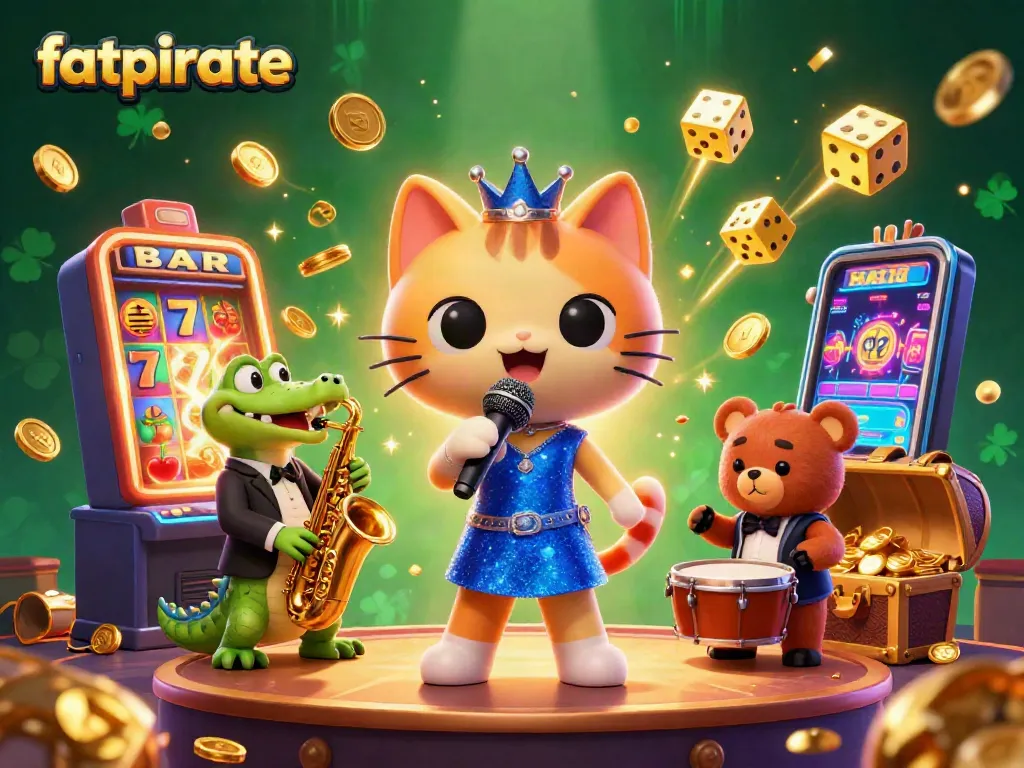 Join the fun at FatPirate Casino with vibrant characters and jackpot elements bursting with action!