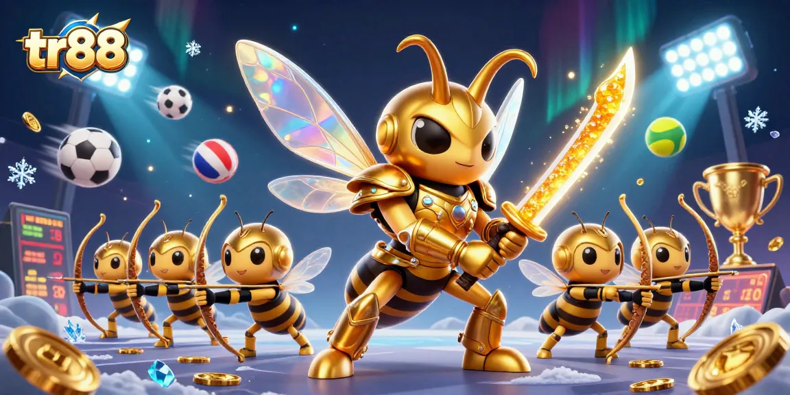 Engage in thrilling gameplay strategies at tr88 with a dynamic scene showcasing a colorful 3D gambling world.