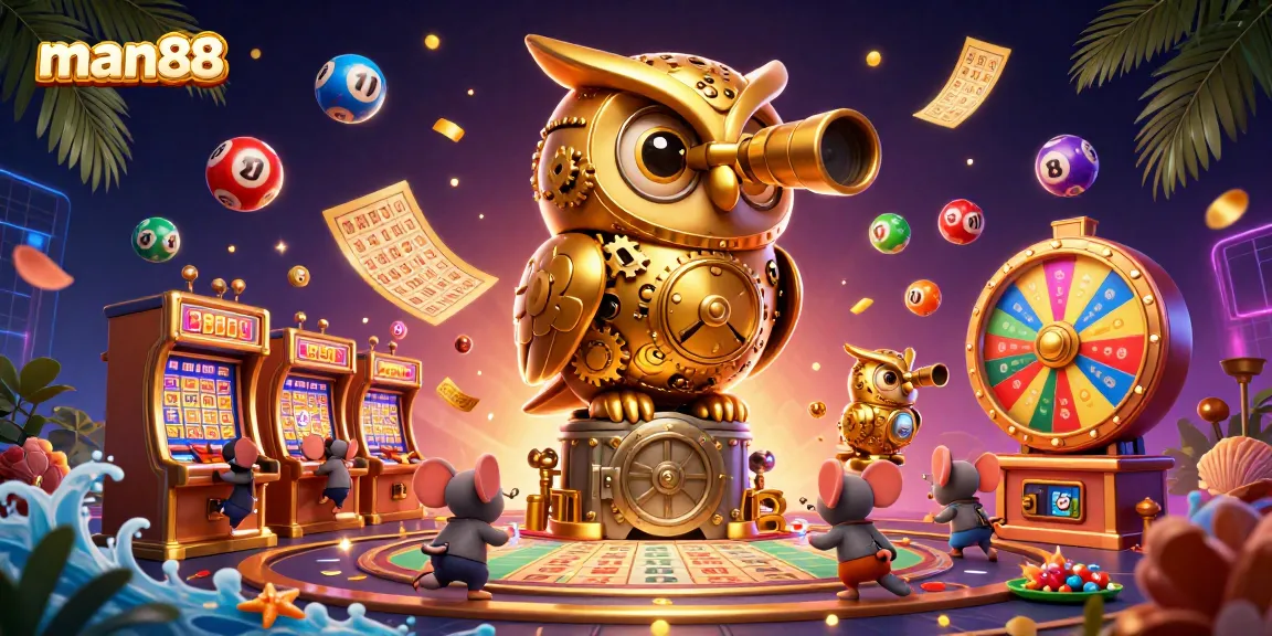 Engage in winning strategies at man88 with dynamic gameplay elements and vibrant casino visuals.