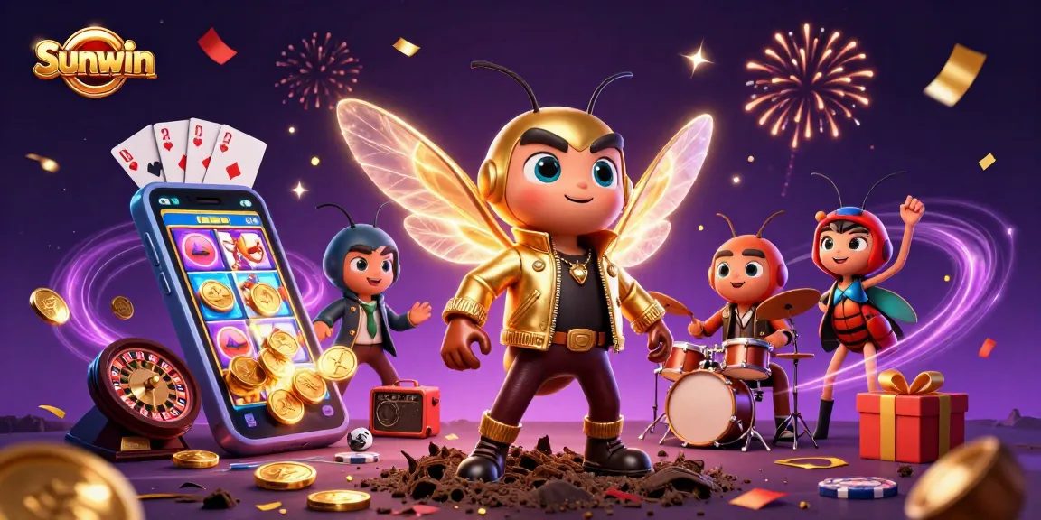 Sunwin invites players to experience the thrill of high-stakes gambling with vibrant slot games and captivating visuals.