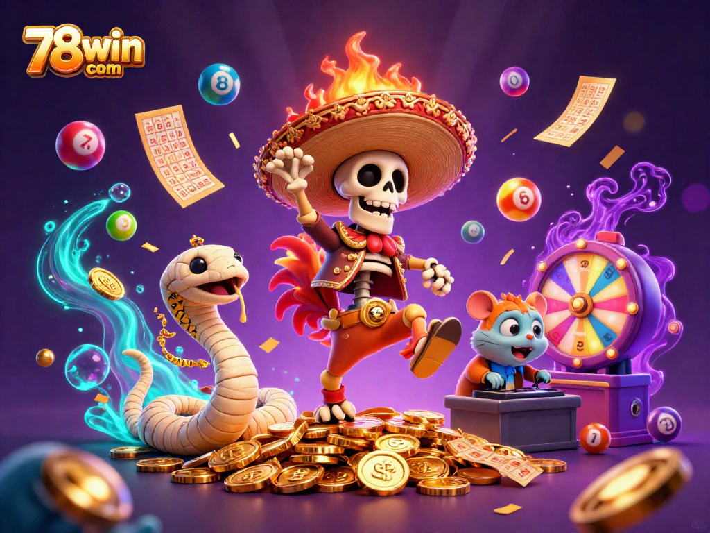 Experience thrilling wins with 78win com's vibrant lottery games and exciting visuals.