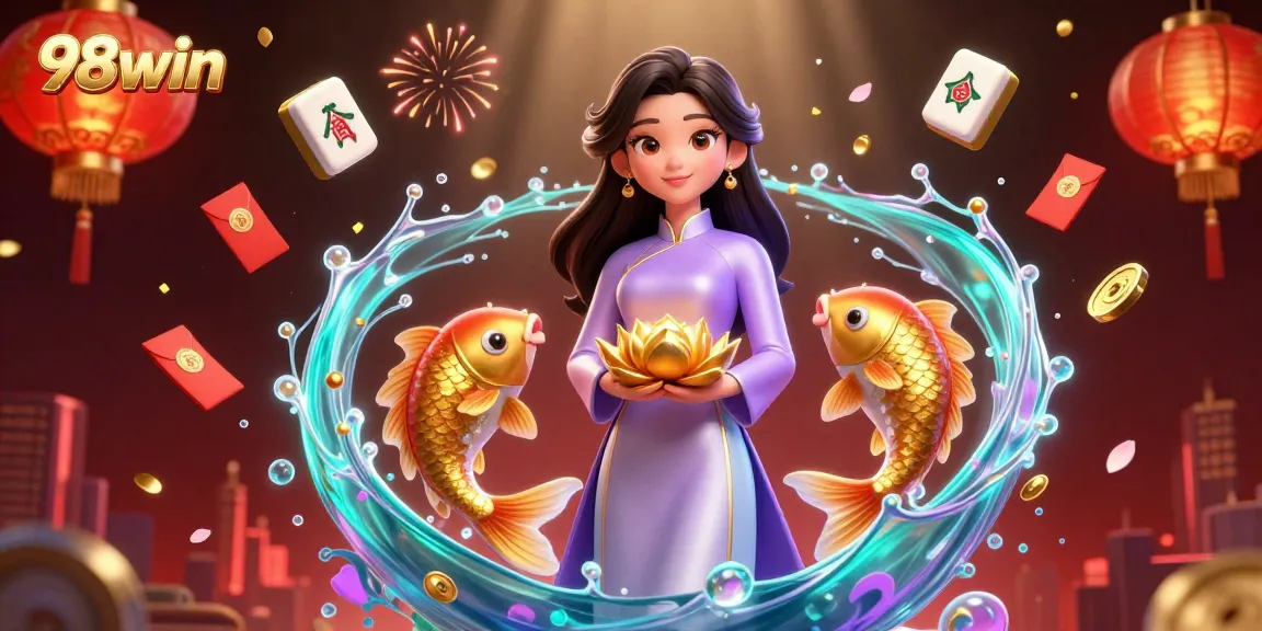 Experience thrilling gambling at 98win with vibrant visuals and engaging game elements.