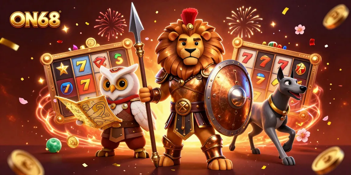 Experience winning thrills at ON68 with exciting slots and a vibrant casino atmosphere.
