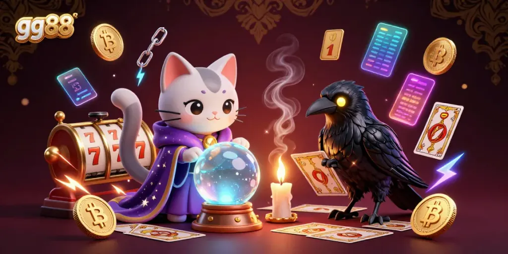 Engage in exhilarating gameplay at gg88 with vibrant slot reels and mystical characters.