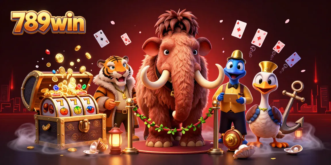 Engage with exciting 789win casino action featuring cartoon animal characters and vibrant gaming elements.