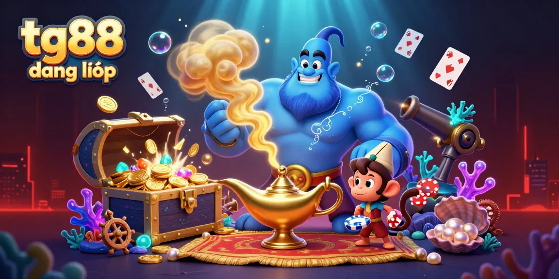 Engage in thrilling adventures with tg88 đăng nhập, alongside magical characters and casino elements.