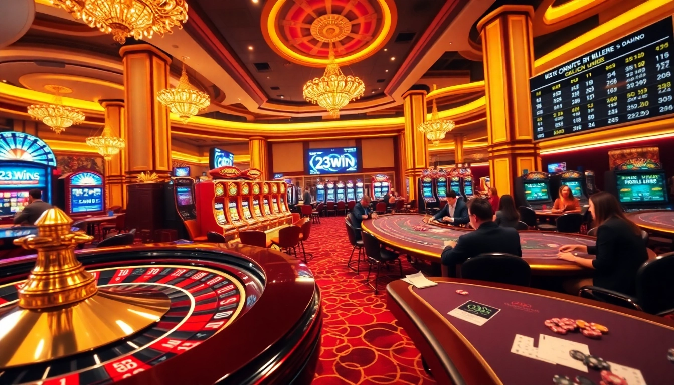Experience thrilling gaming at 23win1.de.com with exciting roulette tables and vibrant slot machines.
