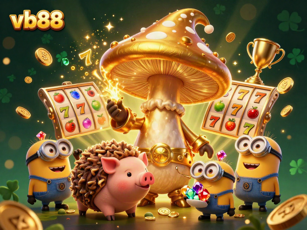 Play big with vb88's colorful slots and magical characters bringing luck and excitement