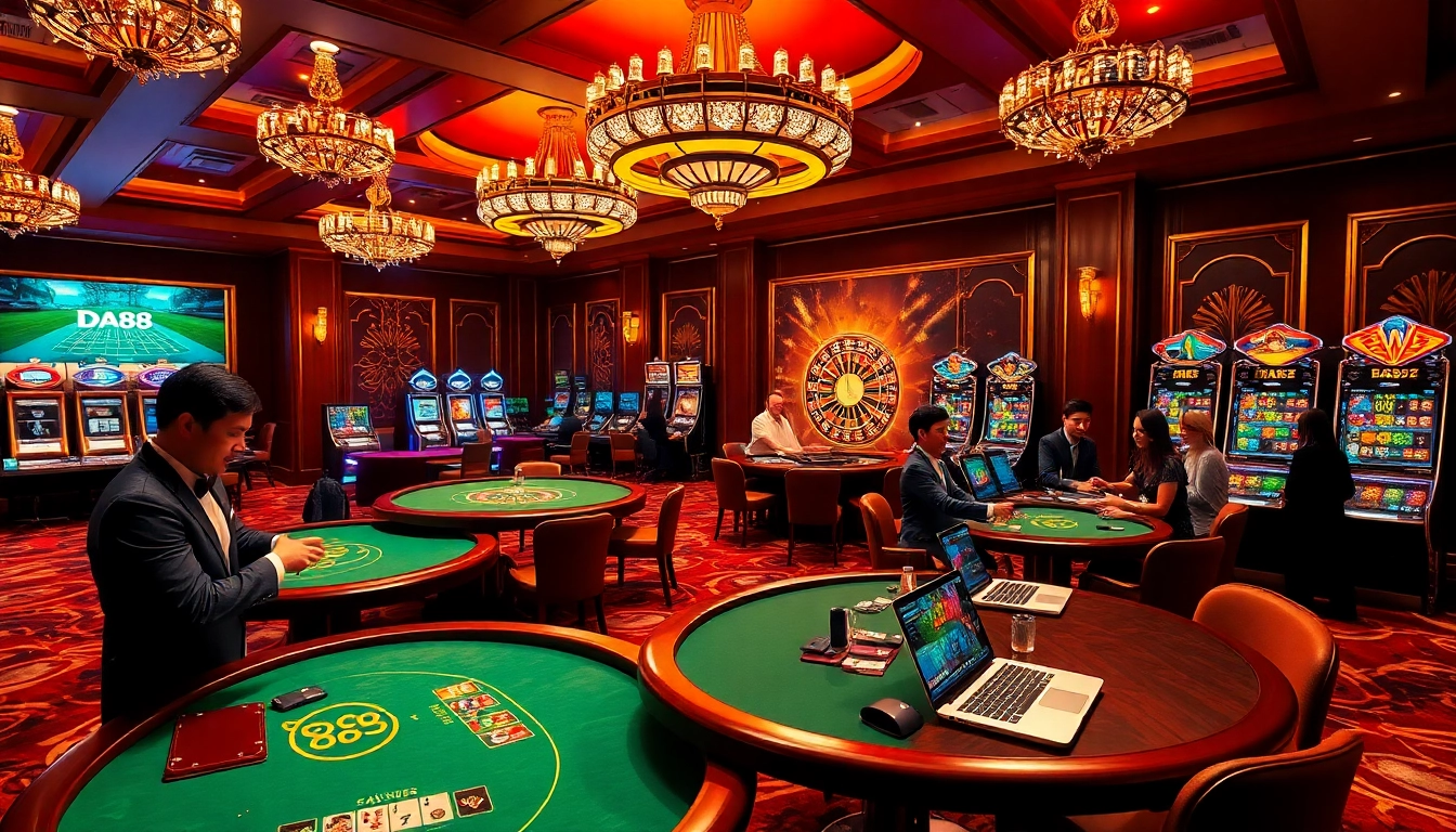 Experience thrilling games of blackjack and poker at DA88, the leading Vietnam online casino.