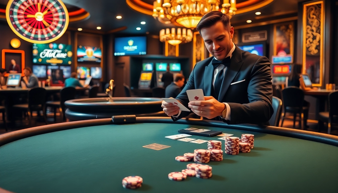 Experience the thrilling gameplay at 23win with engaging poker and roulette action.